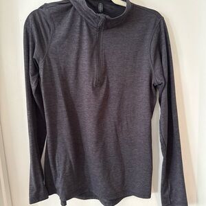 GAIAM Women's Gray Long Sleeve Top
